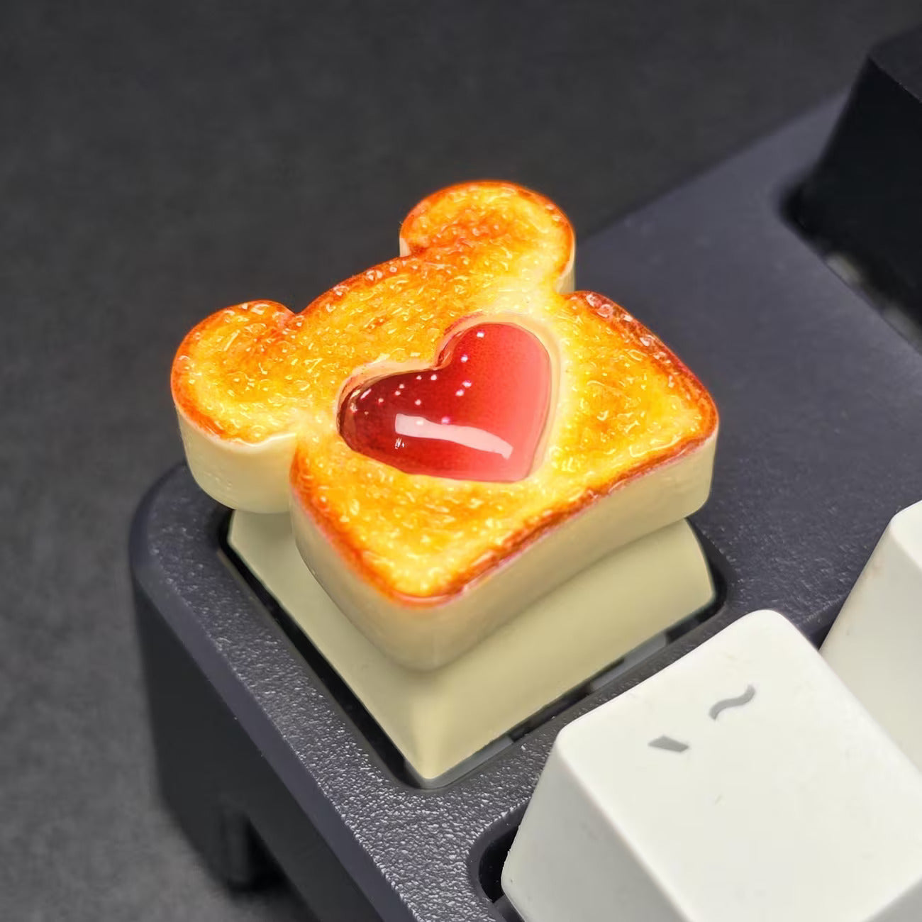 Honey Toast Bear Keycap Set
